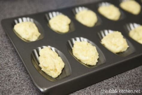 Meyer Lemon Madeleine Cookies - The Little Kitchen