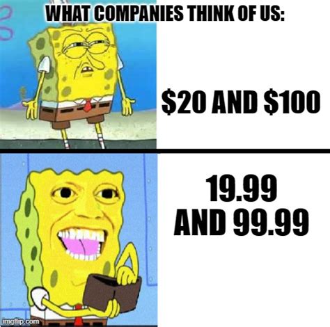 Spongebob money meme - Imgflip