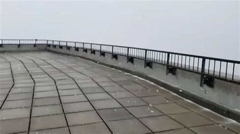 Video: Snow falls Tuesday on Mount Washington