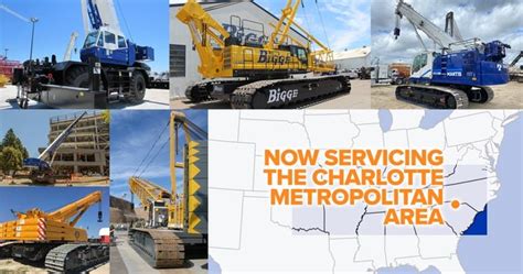 BIGGE OPENS NEW CRANE RENTAL LOCATION TO SERVICE CHARLOTTE, NORTH CAROLINA AREA ⋆ Crane Network News