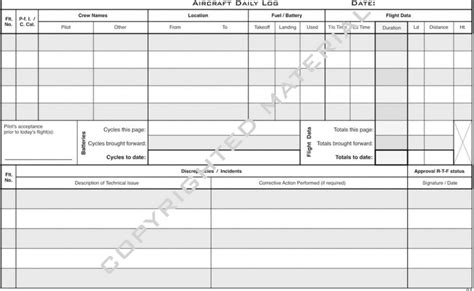 printable what sort of drone pilot logbook do i need? uav flight log template pdf | Excel ...