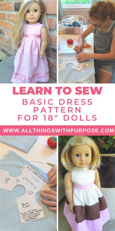 American Girl Doll Clothes Patterns Free Printable