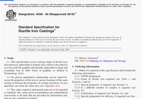 ASTM A536:2019 pdf download - Online Standards Search