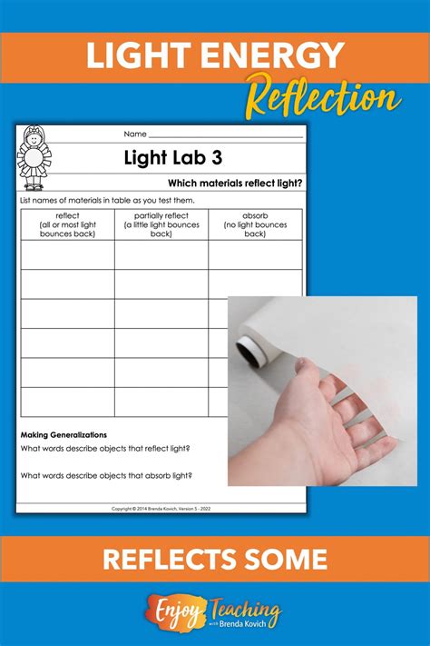 Simple Reflection of Light Experiment for Kids