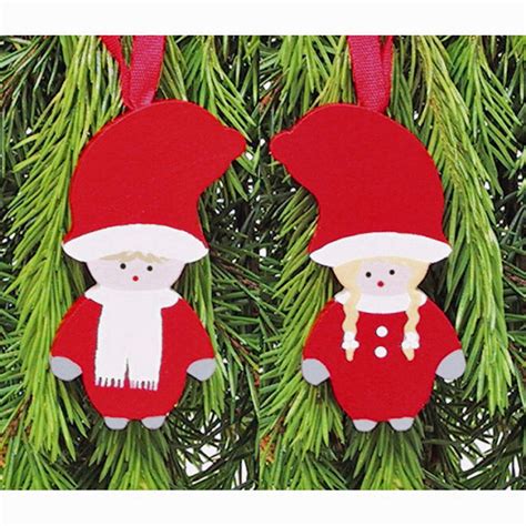 Tomte Girl Christmas Ornament | ScandinavianShoppe