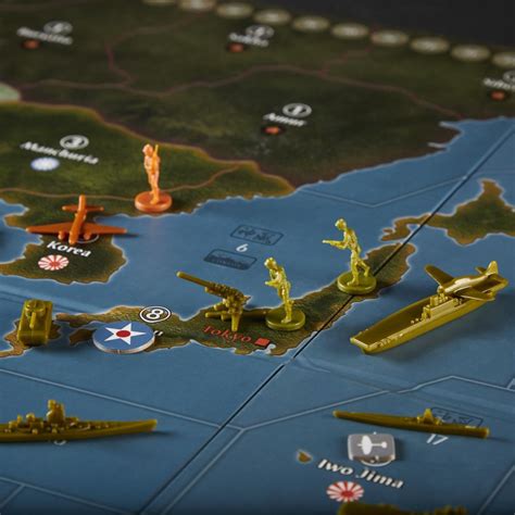 Avalon Hill Axis & Allies Pacific 1940 Second Edition WWII Strategy Board Game, Ages 12 and Up ...