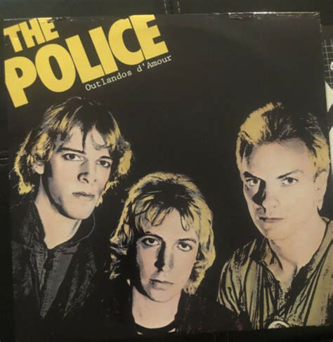 popsike.com - The Police Outlandos D’Amour LP Vinyl Record Album VG / VG+ Yellow Cover - auction ...