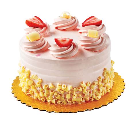 H-E-B Bakery Strawberry Bettercreme White Cake - Shop Standard cakes at ...