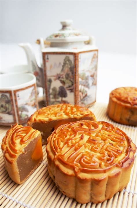 Traditional Mooncake stock photo. Image of season, cuisine - 20868958