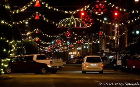 Small Town Christmas Lights | Merry christmas decoration, Christmas town, Christmas past