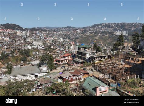 Aerial view of Kohima village, Nagaland, India Stock Photo - Alamy