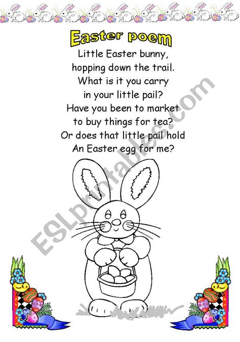 30 Luxury Funny Easter Poems for Kids - Poems Ideas