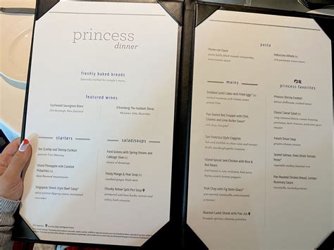 Princess Cruises Food Review – EVERYTHING I Ate During my Cruise: (Photos and Menus) - Emma Cruises