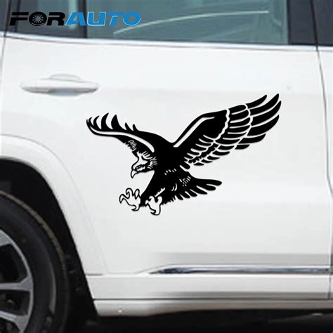 FORAUTO Big Eagle Totem Car Stickers Waterproof Vinyl Labels Animal Car Sticker Decor Styling ...