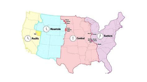 DOT to map out nation's time zones after report shows no official map exists