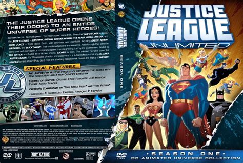 DC Animated Justice League Unlimited Season 1 - TV DVD Custom Covers ...