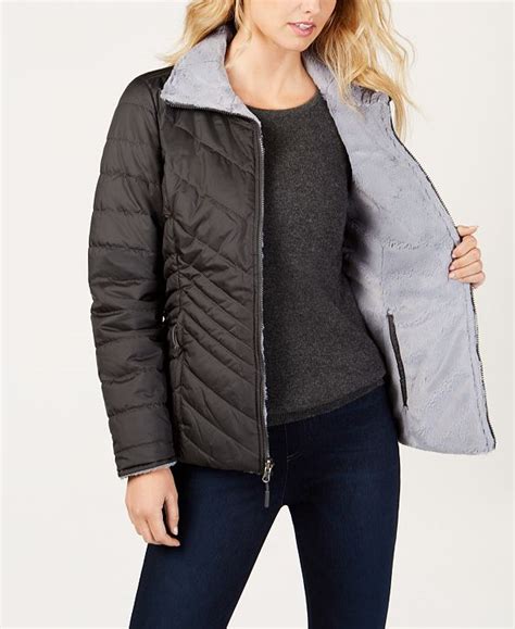 The North Face Women's Mossbud Fleece-Lined Reversible Jacket & Reviews - Women - Macy's