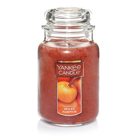 Yankee Candle Review - Company Spice Pumpkin Large Jar Candle | Yankee candle jars, Scented ...