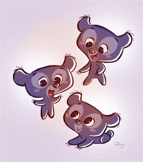 Brave - Bear Triplets I haven't seen the movie, but I just thought these were adorable ...