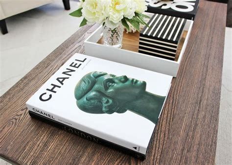 Stylish Black White Coffee Table Books | Chanel coffee table book ...