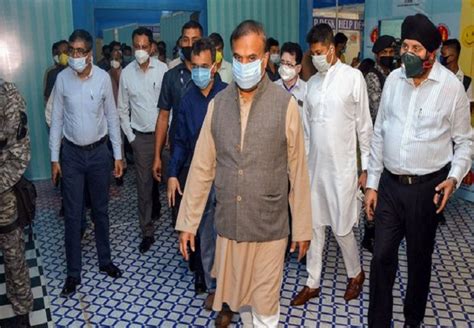 Himanta Biswa Sarma visits Quarantine facility, warns of action against ...