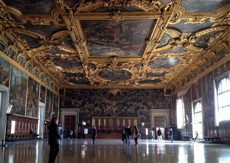 Image: Interno della Sala del Maggior Consiglio - Palazzo Ducale, Venezia