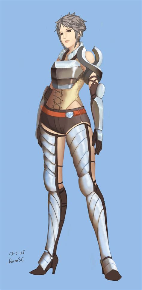 Concept : Half Plate Armor by doramsc on DeviantArt