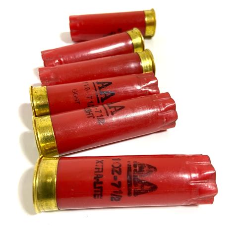 Red Used Shotgun Shells Winchester AA 12GA Hulls Empty 12 Gauge Used ...