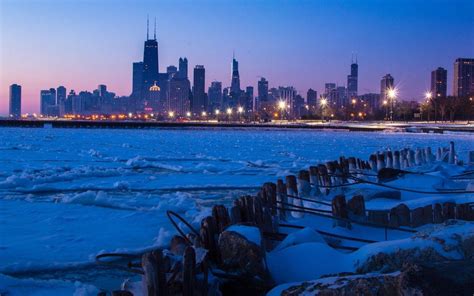 Chicago Winter Wallpapers - Top Free Chicago Winter Backgrounds ...