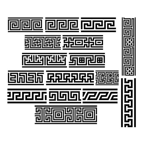 Ancient Greek key patterns | CRAFTSMANSPACE