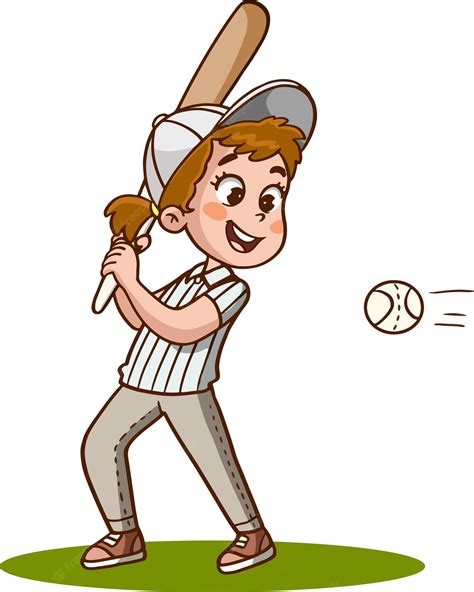 Baseball Hit Clipart - Hitting A Baseball Clipart - Free - Clip Art Library