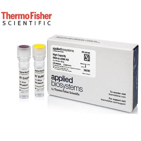 Applied Biosystems™ High Capacity RNA-to-cDNA™, cDNA Reverse Transcription PCR Kits with RNase ...