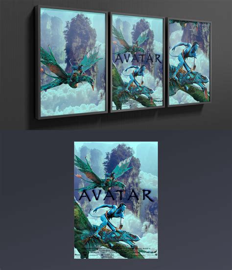 AVATAR movie poster on Behance