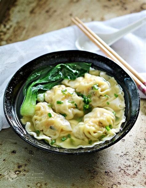 Chinese Dumpling Soup 水饺汤 - Anncoo Journal