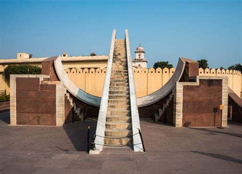 Jantar Mantar Sundial stock photo. Image of maharaja - 45172380