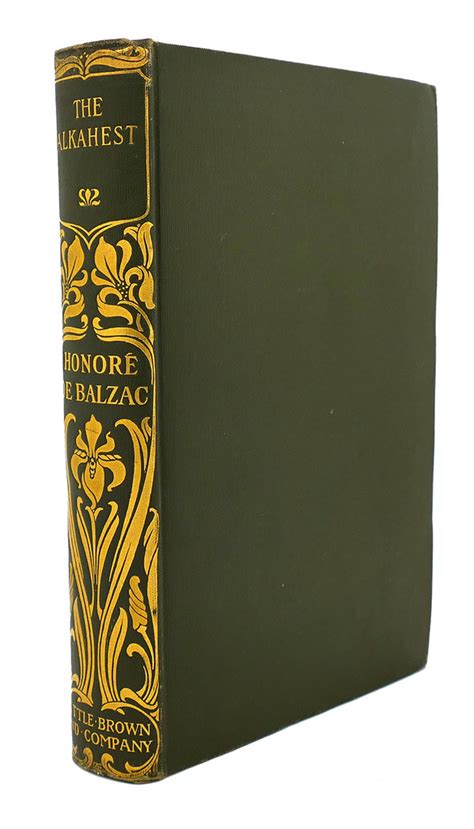 THE ALKAHEST by Honore De Balzac: Hardcover (1896) First Edition; First Printing. | Rare Book Cellar
