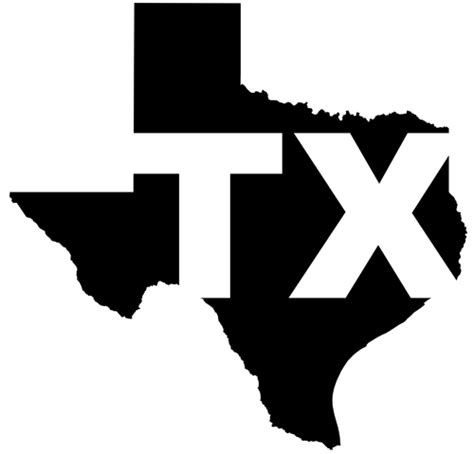 State Of Texas Silhouette - ClipArt Best