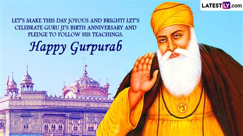 Guru Nanak Jayanti 2022 Greetings and Happy Gurpurab Messages: Share ...