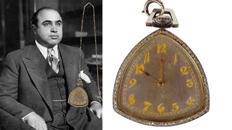 Al Capone’s diamond-studded pocket watch to be auctioned - The Bid Catcher