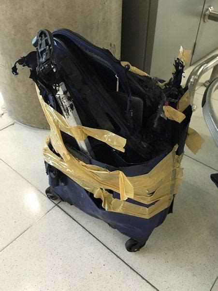 Passenger unhappy with budget airline for damaged luggage compensation