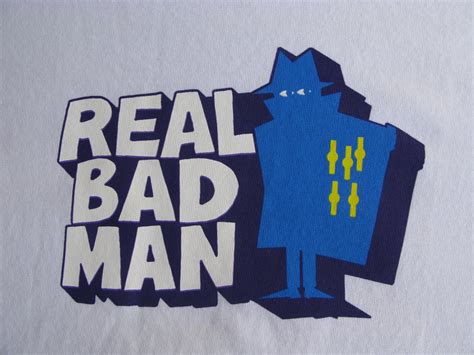 REAL BAD MAN Clothing Brand T shirt st XL.Helt ny Rare Hiphop