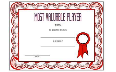 MVP Certificate Template - 10+ Superb Award Ideas