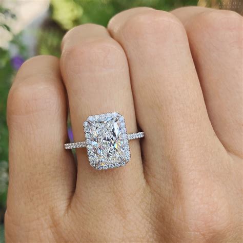 Elongated Radiant Cut Diamond Ring – Ascot Diamonds