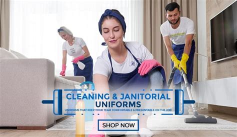 Shop Custom Janitorial and Housekeeping Uniforms - Low Minimum