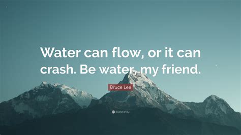 Bruce Lee Water Quotes Wallpaper