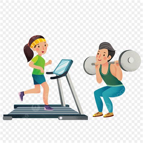 Gym Training Clipart