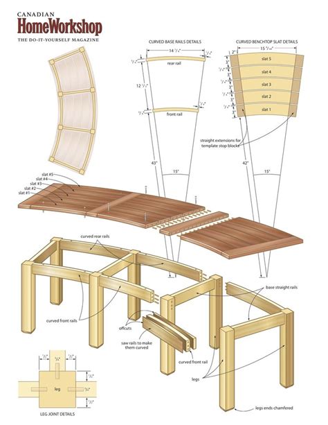 DIY Campfire Bench Plans