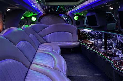 Inside Hummer Limos