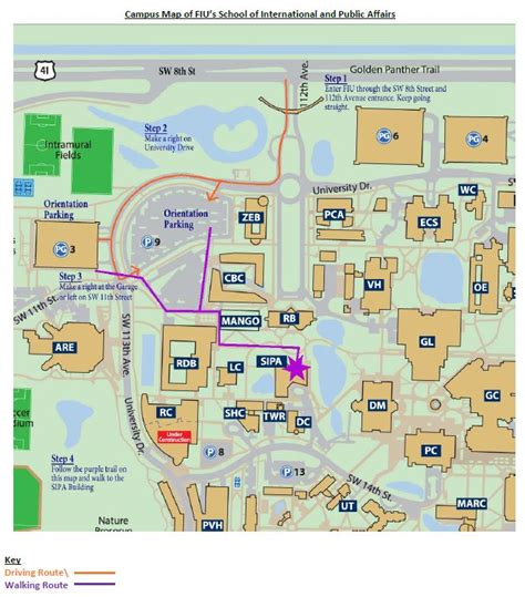 FIU MMC Campus Map