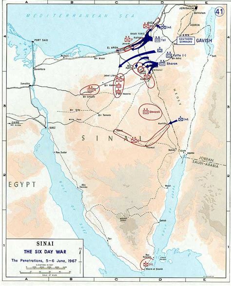 The Six Day War (5 - 6 June 1967) [740 x 918] : r/warmaps